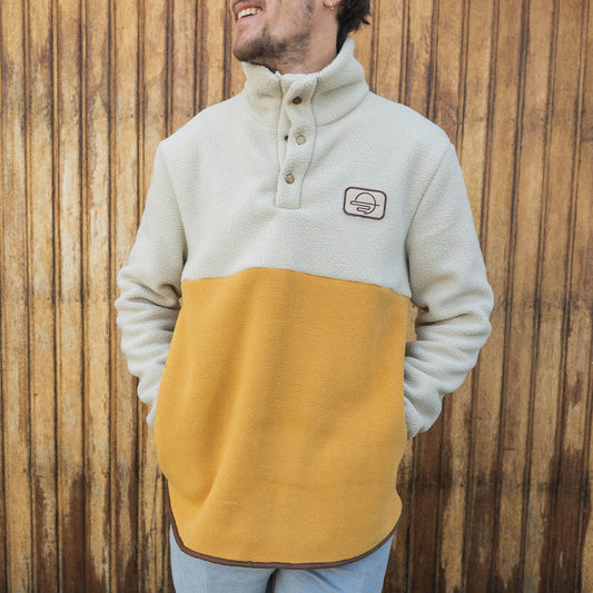 Mustard Sherpa Jacket