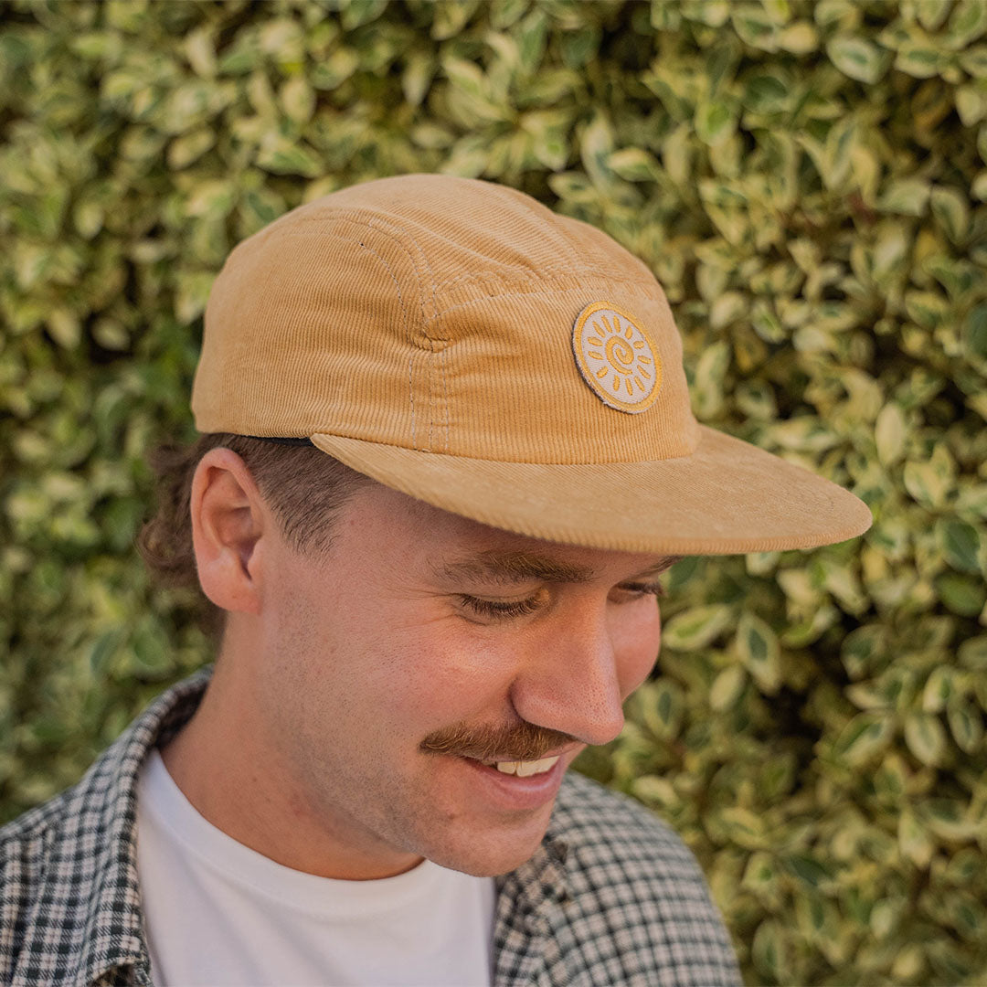 The Ray of Style 5 Panel Corduroy Cap Mahina